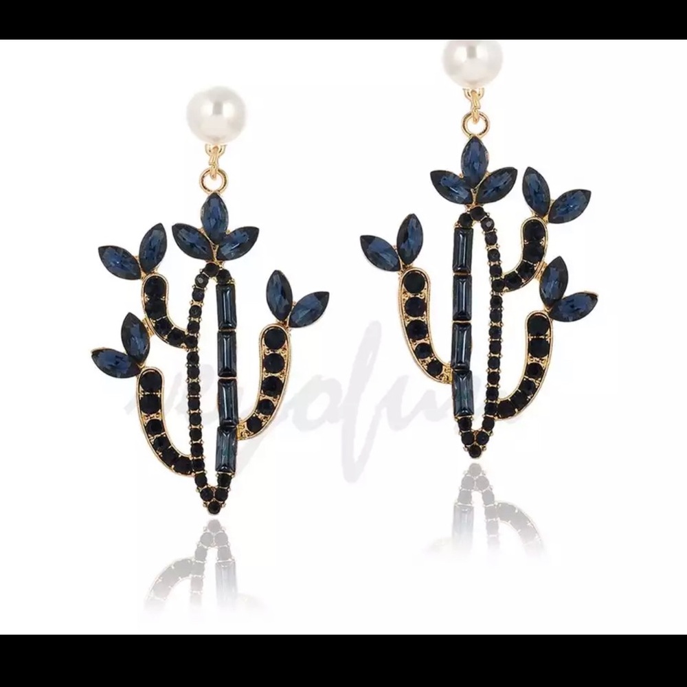 Cactus earrings